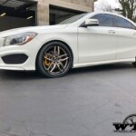 Mercedes CLA250 | 20x9 Niche Methos M195 | Bronze w/Gloss Black Lip