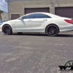 Mercedes CLS 550 | 20x9/20x10.5 Niche Ritz | Satin Black