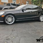 Mercedes E350 4Matic | 19x8.5/19x9.5 Inovit Vector | Gloss Silver