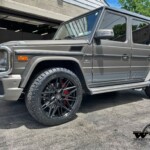 Mercedes G63 | 22x10.5 Hybrid Forged Vossen HF-7 Gloss Black | Nitto Recon A/T Tires