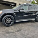 Mercedes GL450 | 20x10.5 Savini BM14 Gloss Black Machined Spokes