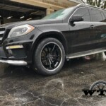 Mercedes GL550 | 22x10.5 Asanti ABL-23 Gloss Black w/Chrome Lip | Pirelli Scorpion Tires