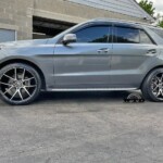 Mercedes GLE 350 | 22x10.5 Savini BM14 Gloss Black Machined Spokes