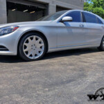 Mercedes S550 | 20" MRR Design HR3 Silver Diamond Cut
