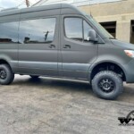 Mercedes Sprinter | 16x8 Black Rhino Stadium Matte Black | BFGoodrich All Terrain KO2 Tires